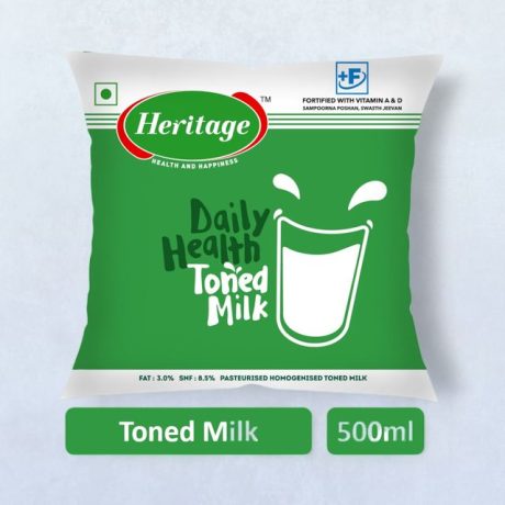 Heritage Toned Fresh Milk (Pouch)